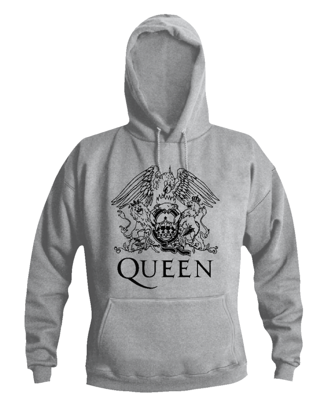 Džemperis Queen vienspalvis logo